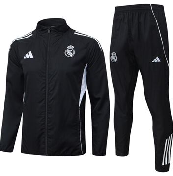 Cortavientos Real Madrid 2025/26 (Negro)